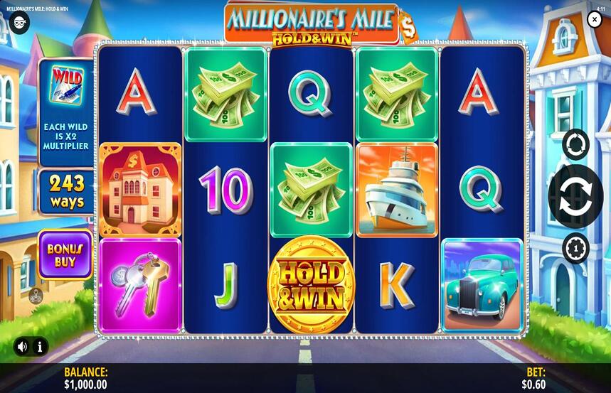 Millionaires Mile Hold and Win