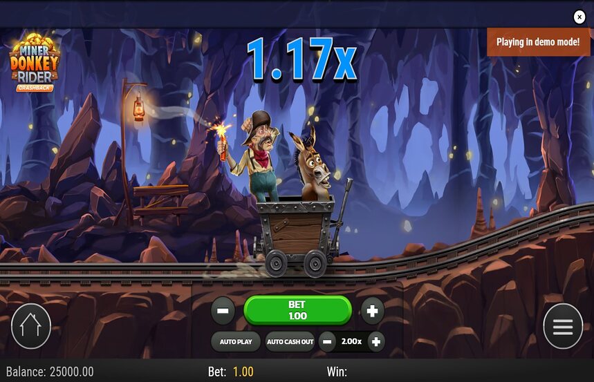 Miner Donkey Rider