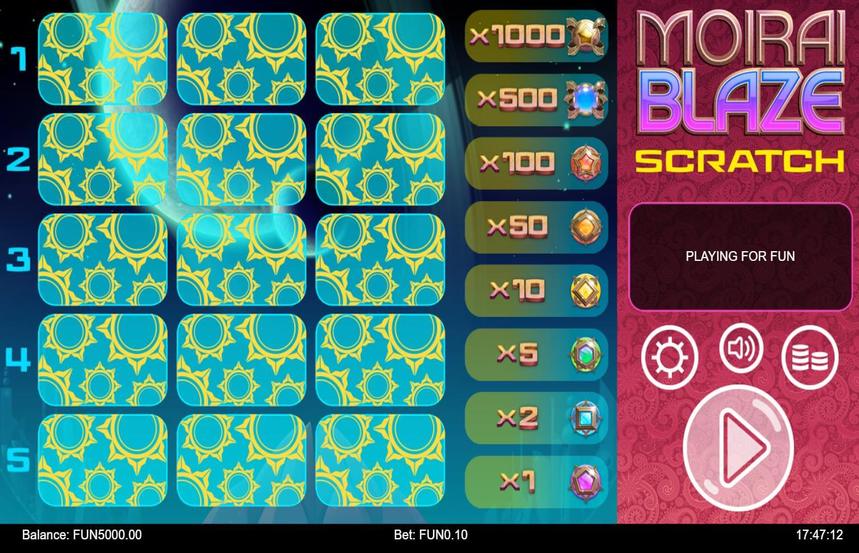 Moirai Blaze Scratch