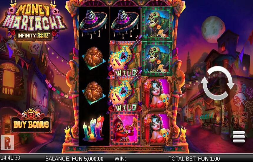 Money Mariachi Fiesta Infinity Reels
