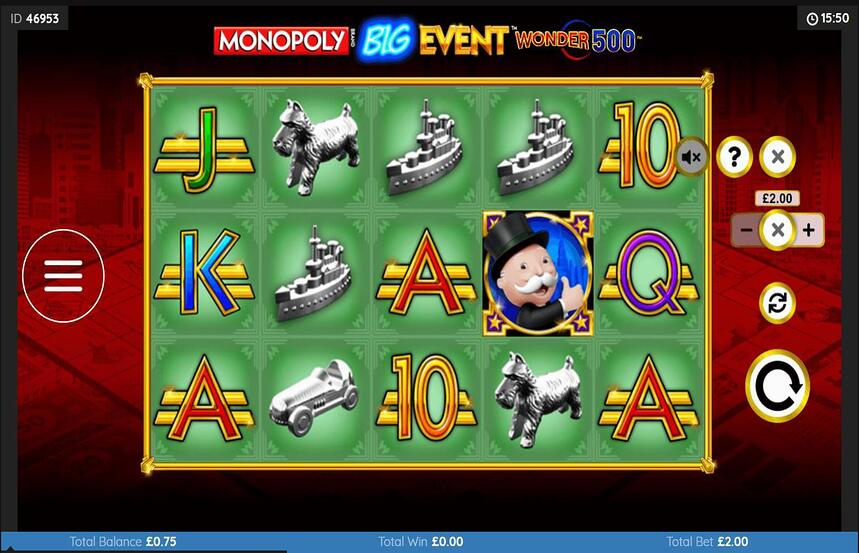 Monopoly Big Event Wonder 500