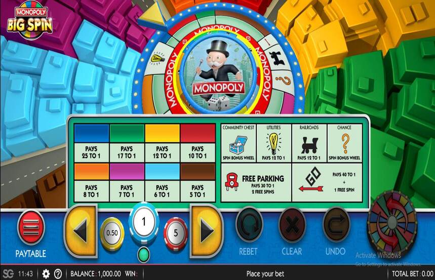 Monopoly Big Spin