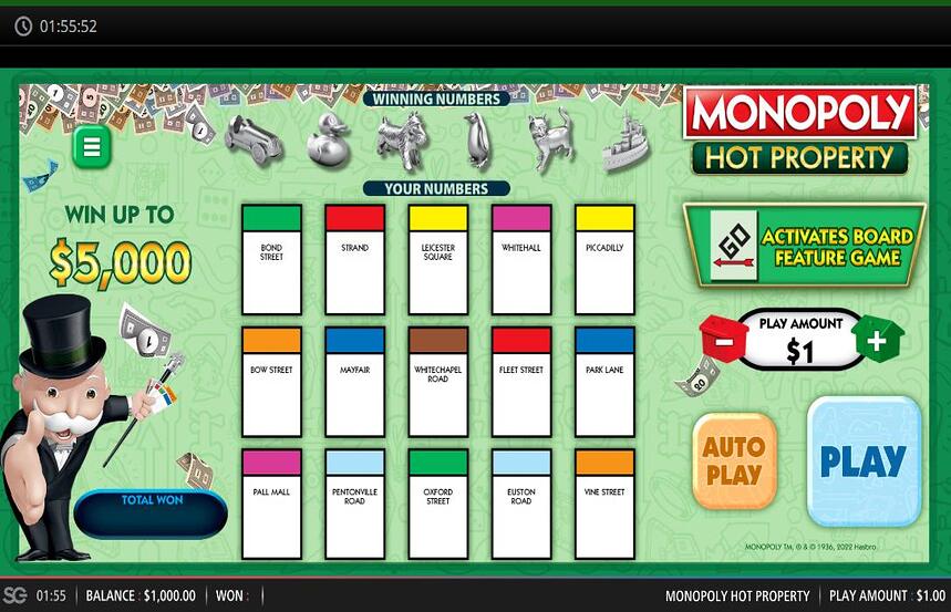 Monopoly Hot Property