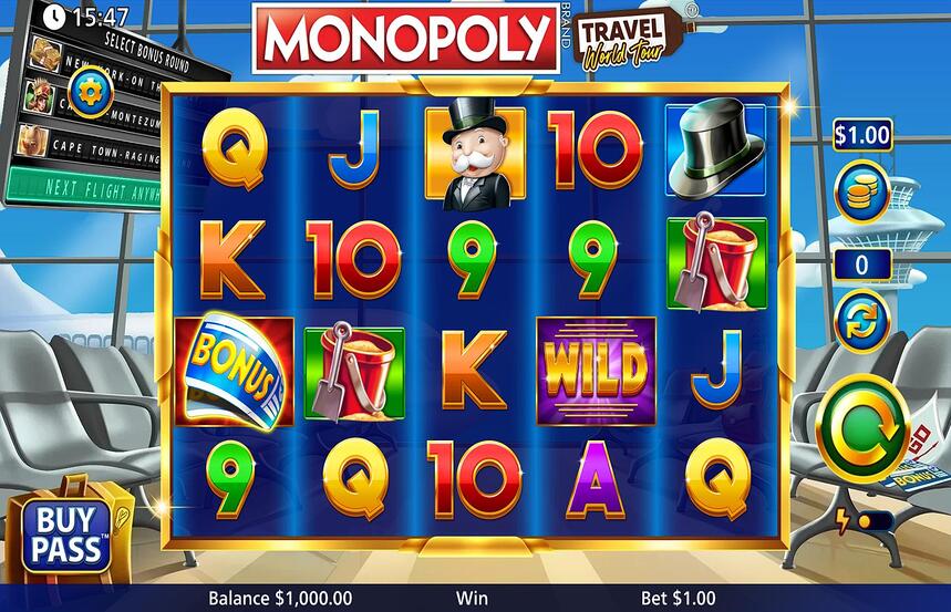 Monopoly Travel World Tour
