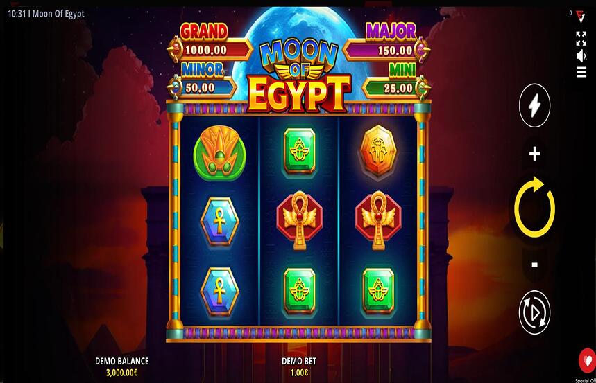 Moon of Egypt Running Wins