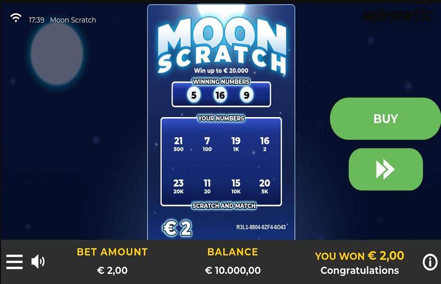 Moon Scratch