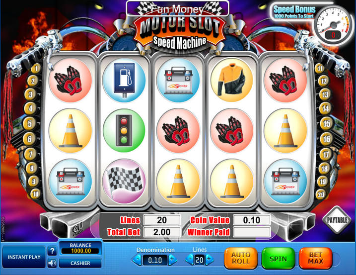 Motor Slot Speed Machine