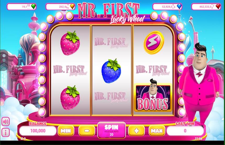 Mr First Lucky Wheel