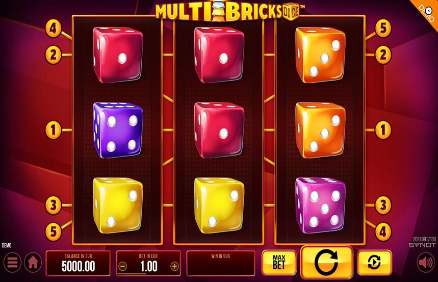 Multi Bricks Dice