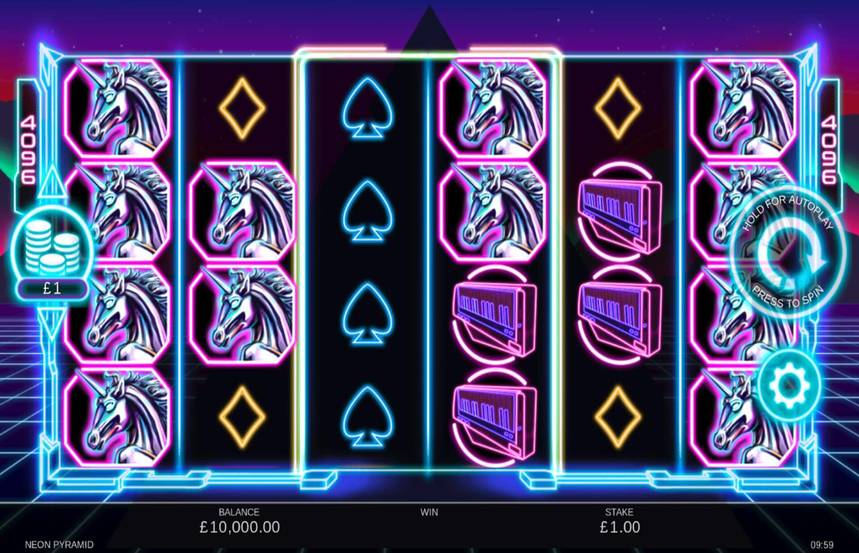 Neon Pyramid