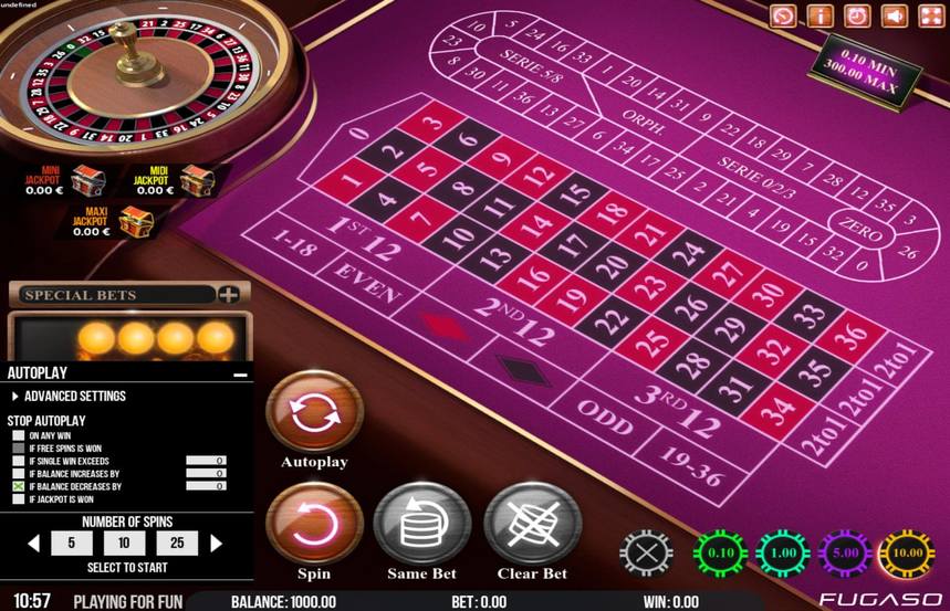 Neon Roulette