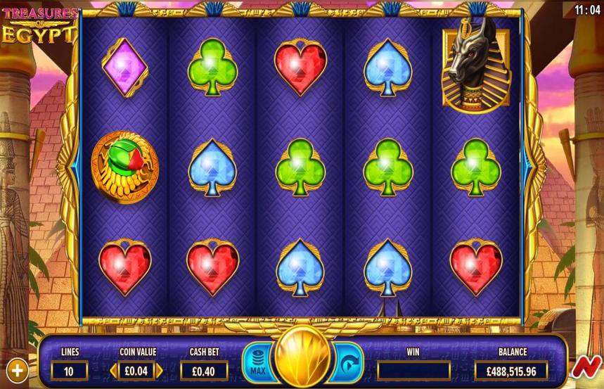 NetGaming Treasures of Egypt