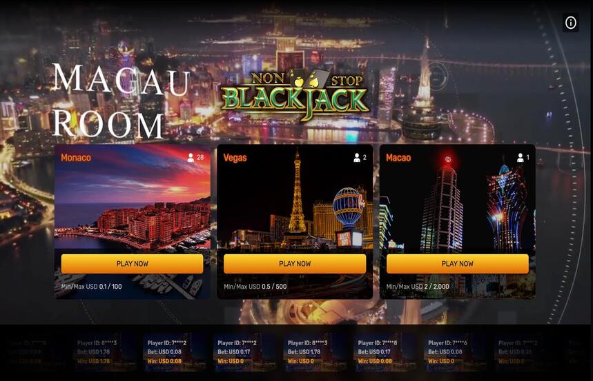 Non Stop Blackjack