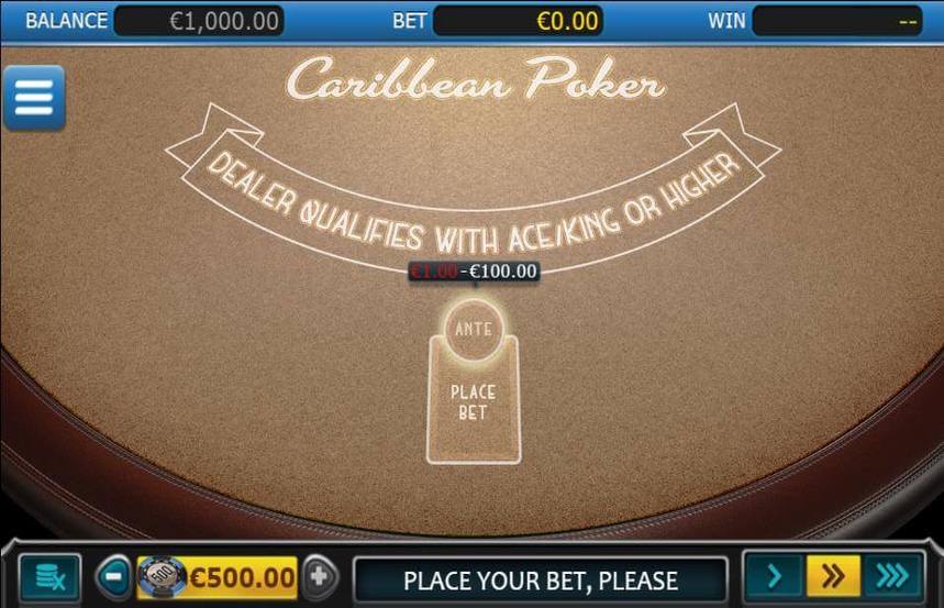 Nucleus Gaming Caribbean Poker