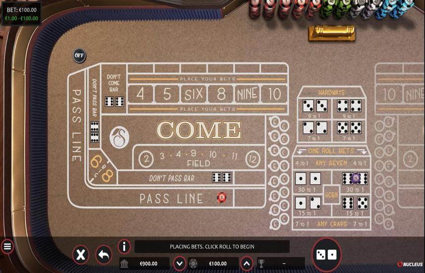 Nucleus Gaming Craps