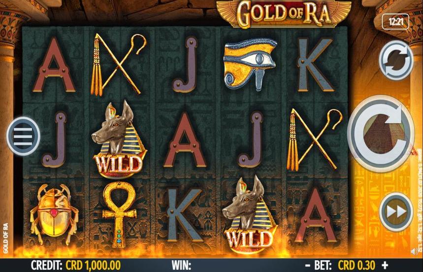 Octavian Gaming Gold of Ra