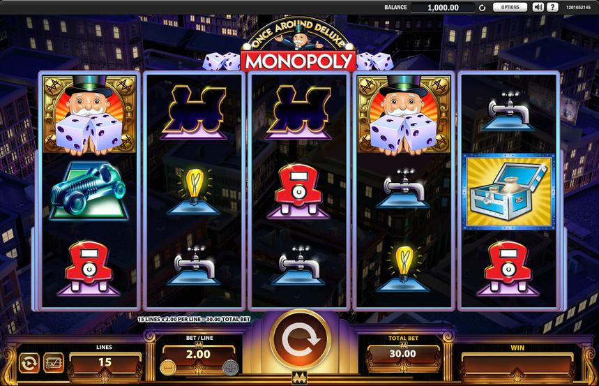 Once Around Deluxe Monopoly