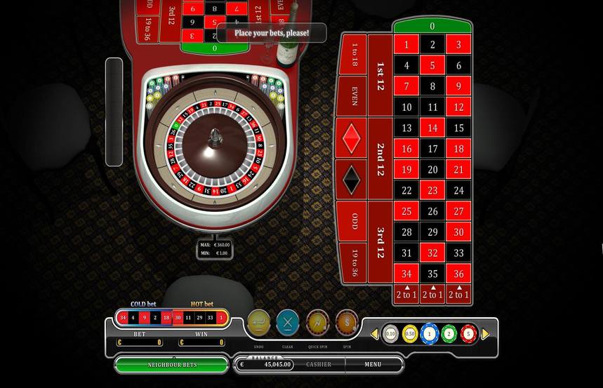 Oryx Gaming European Roulette