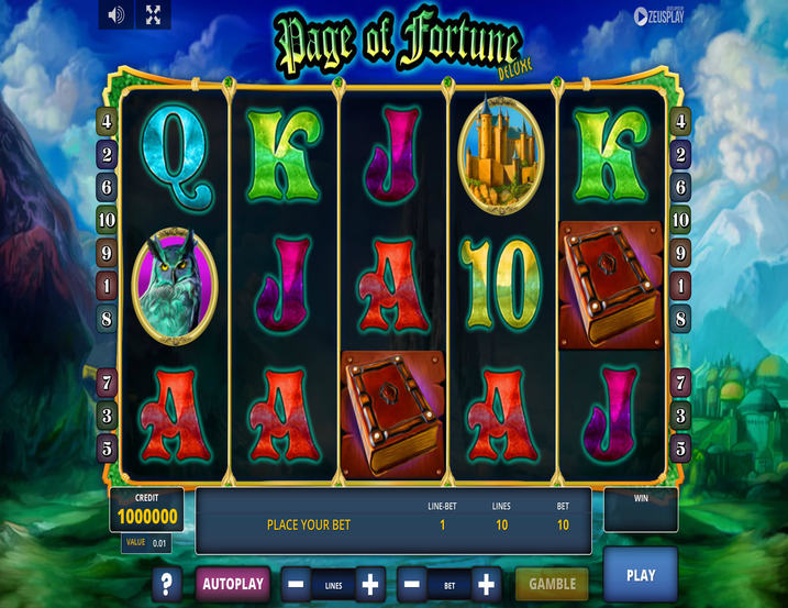 Page of Fortune Deluxe