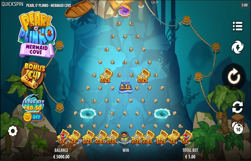 Pearl o Plinko Mermaid Cove