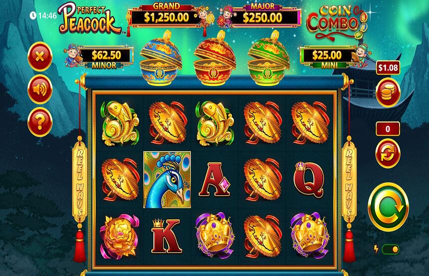 Perfect Peacock Coin Combo