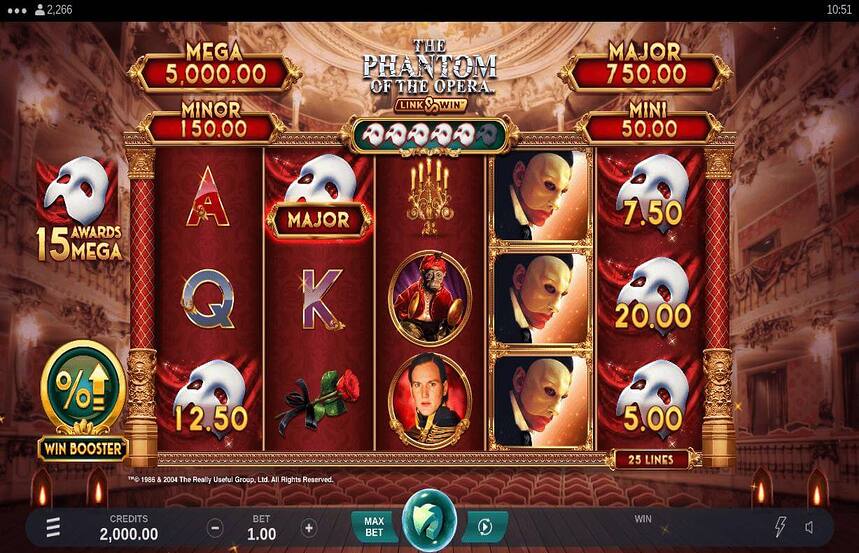 Phantom Of The Opera Link And Win