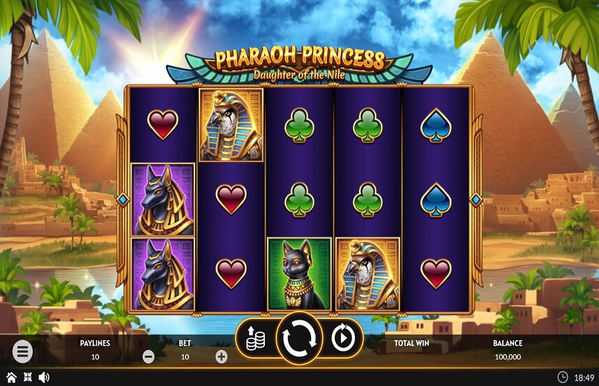 Pharaoh Princess Daughter of the Nile Buy Feature
