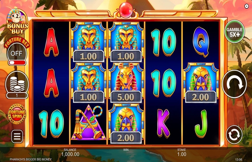 Pharaohs Bigger Big Money