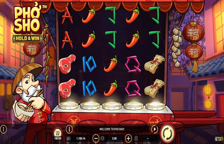 Pho Sho Hold and Win