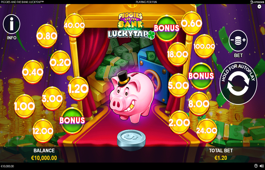 Piggies and the Bank LuckyTap