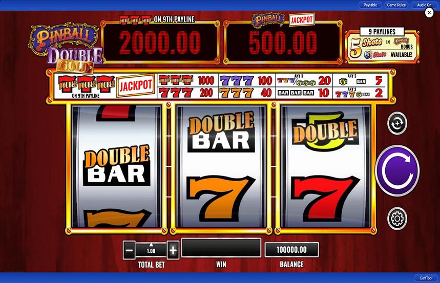 Pinball Double Gold