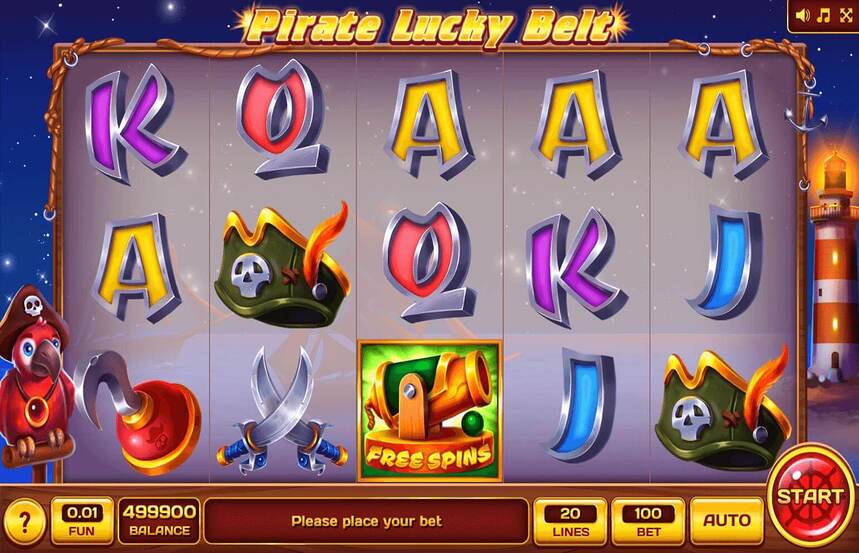 Pirate Lucky Belt