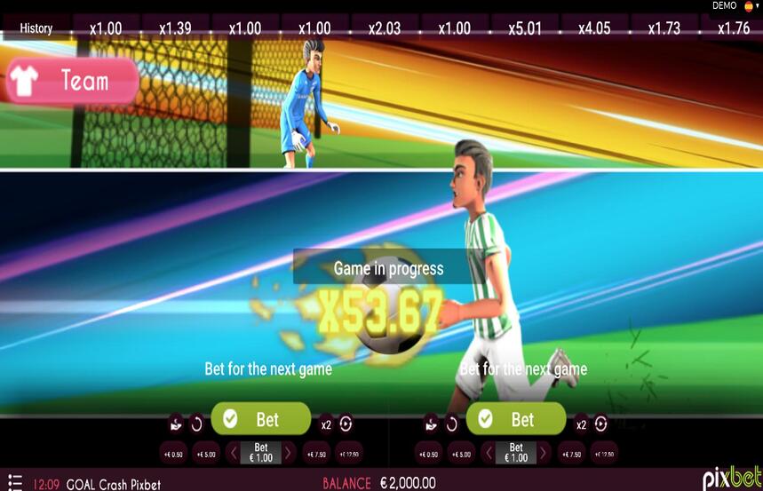 Pixbet Goal Crash