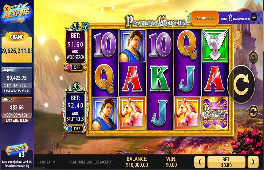 Platinum Goddess Jackpot