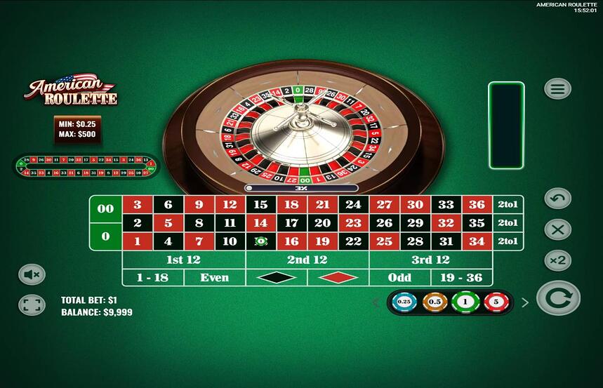 Platipus Gaming American Roulette