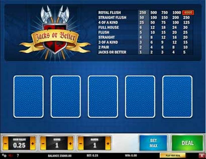 Play n GO Jacks or Better Multi Hands
