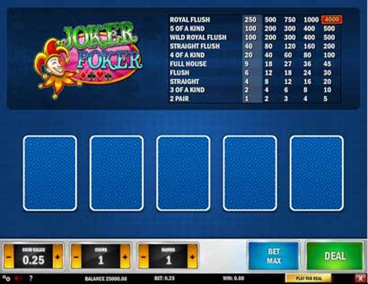 Play n GO Joker Poker Multi Hands