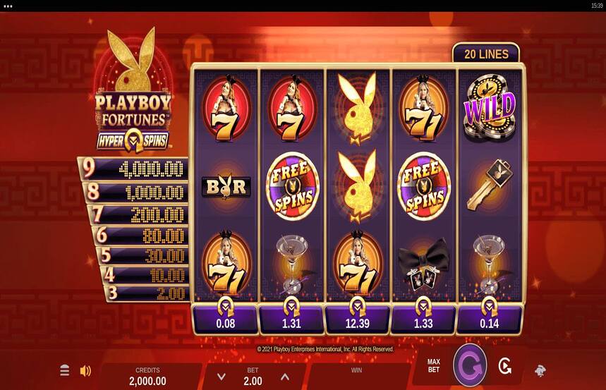 Playboy Fortunes HyperSpins