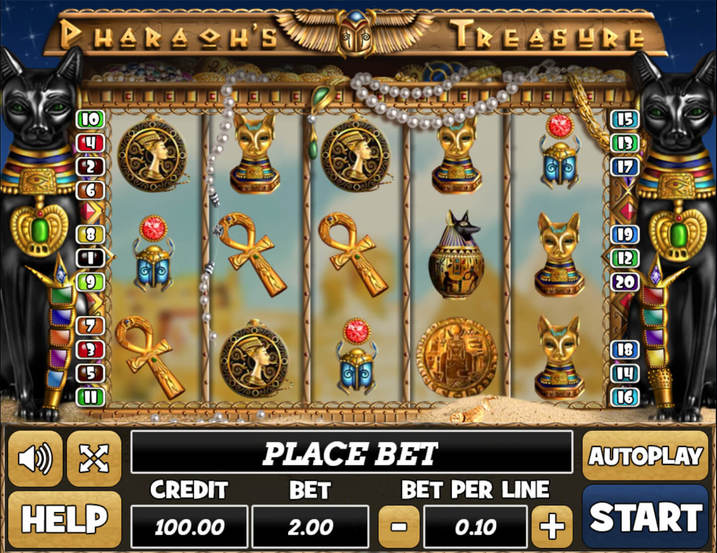 PlayPearls Pharaohs Treasure
