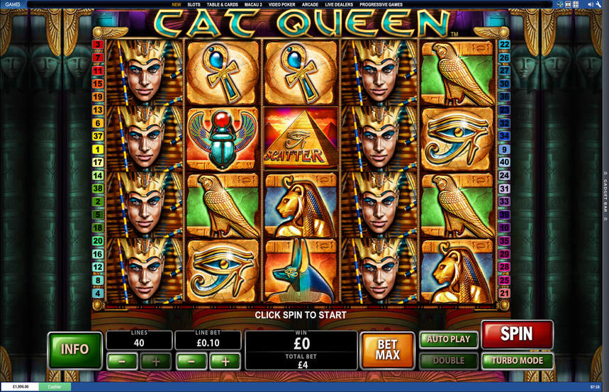 Playtech Cat Queen