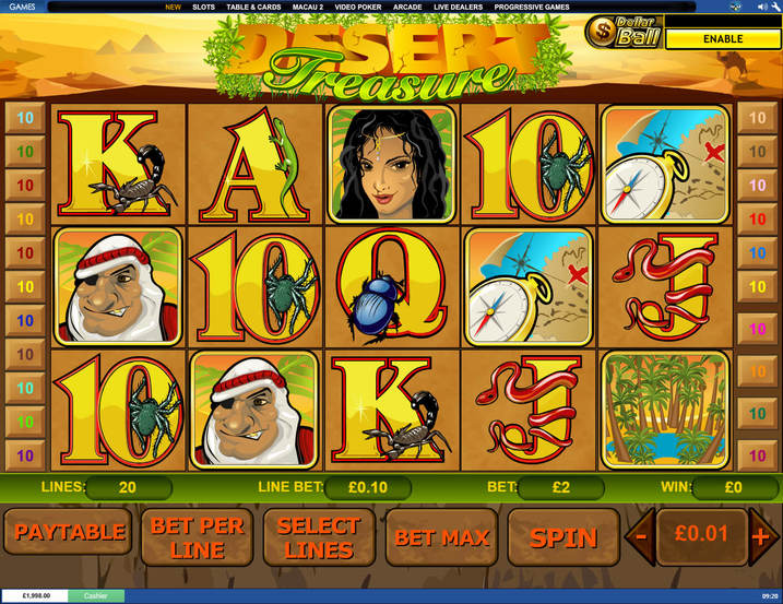 Playtech Desert Treasure