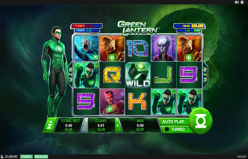 Playtech Green Lantern