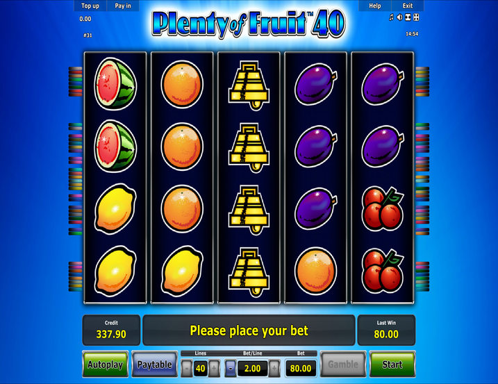 Plenty of Fruit 40