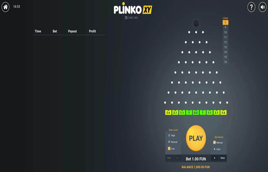 Plinko XY
