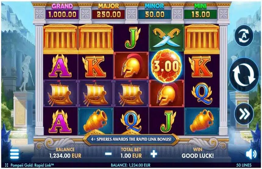 Pompeii Gold Rapid Link