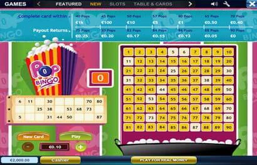 Pop Bingo