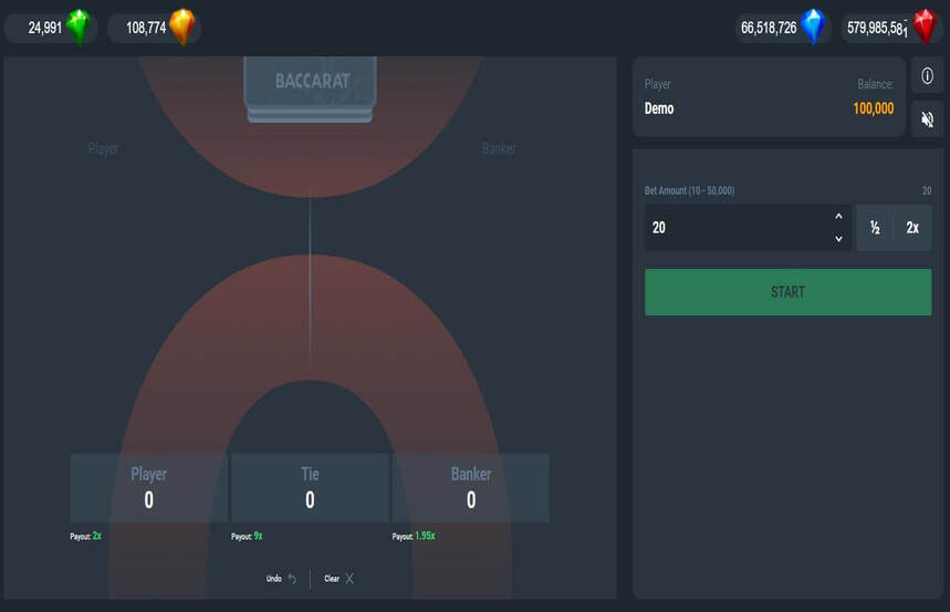 PopOk Gaming Baccarat