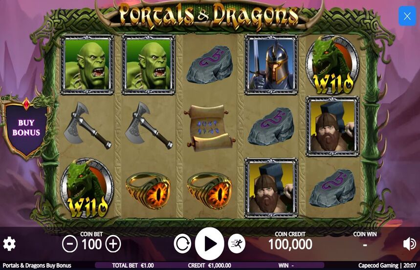 Portals and Dragons Buy Bonus