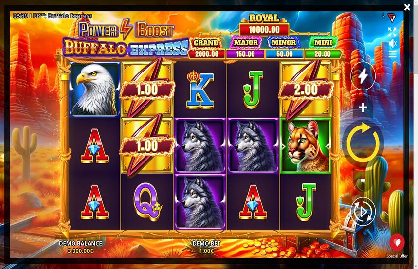 Power Boost Buffalo Express