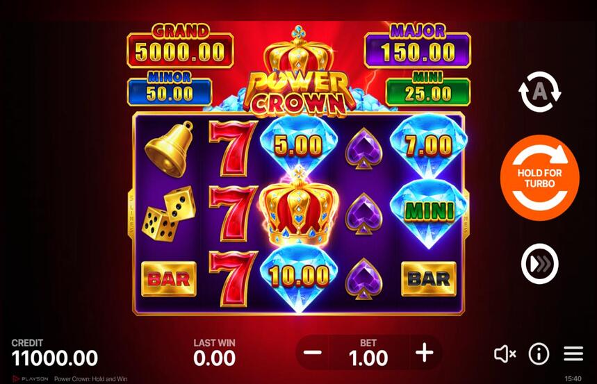 Power Crown Hold and Win